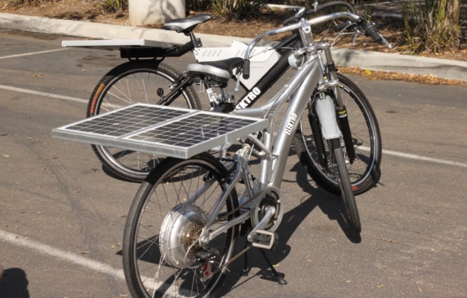 solar panel to charge electric bike