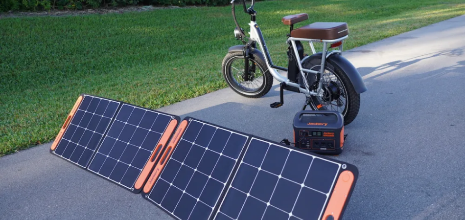 solar panel to charge electric bike